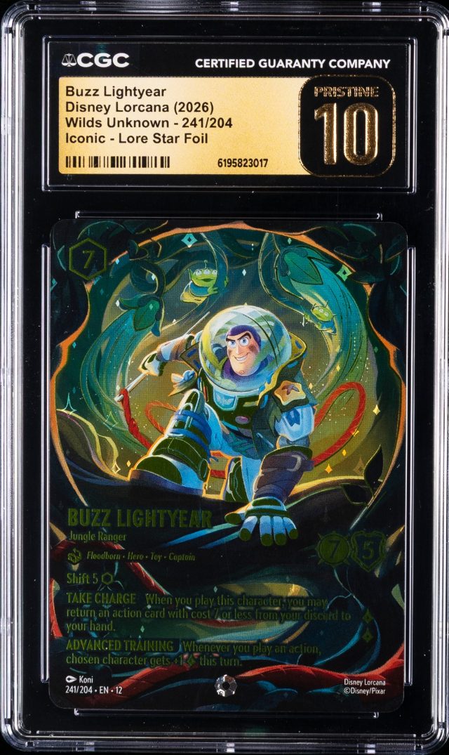 Buzz Lightyear - Jungle Ranger, graded CGC card